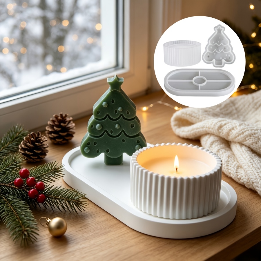 Candle Making Kit Wholesale - Conjunto de 3 peças de moldes