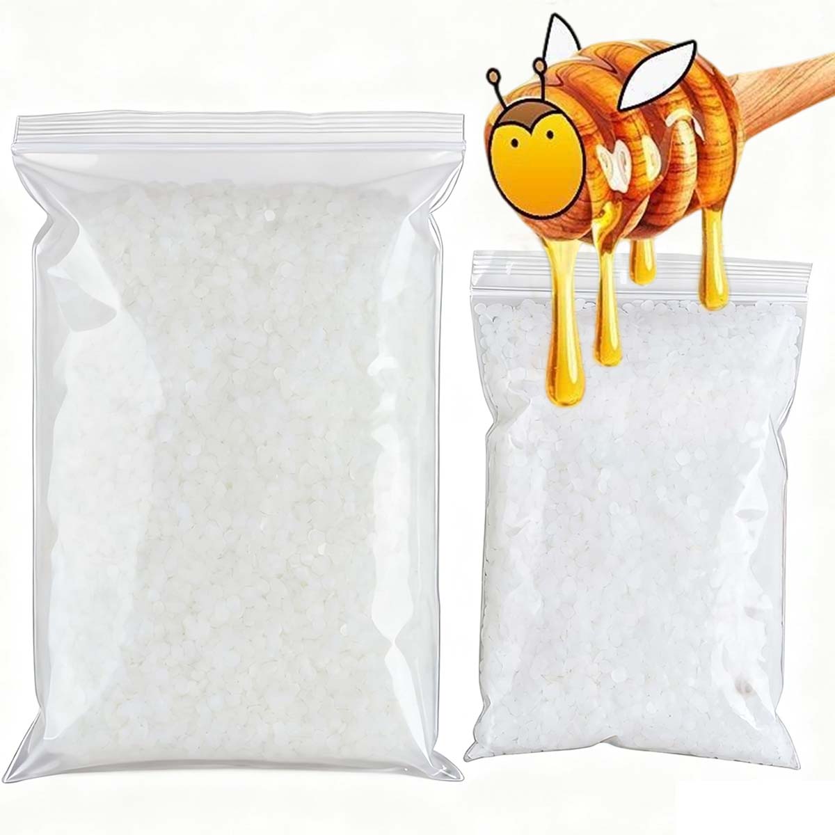 Candle Making Los Angeles - 200g-1000g cera de abelha branca puro
