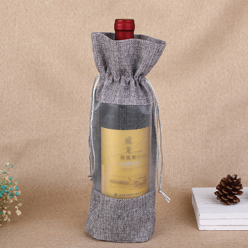 1 pçs imitação de juta saco de - Jute Bag Packaging avaliação e preço