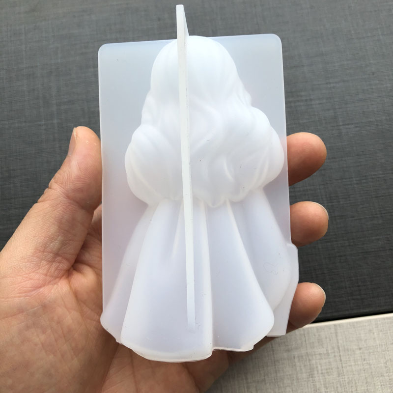 3d bonito princesa silicone ve - Candle Making Tutorial avaliação e preço