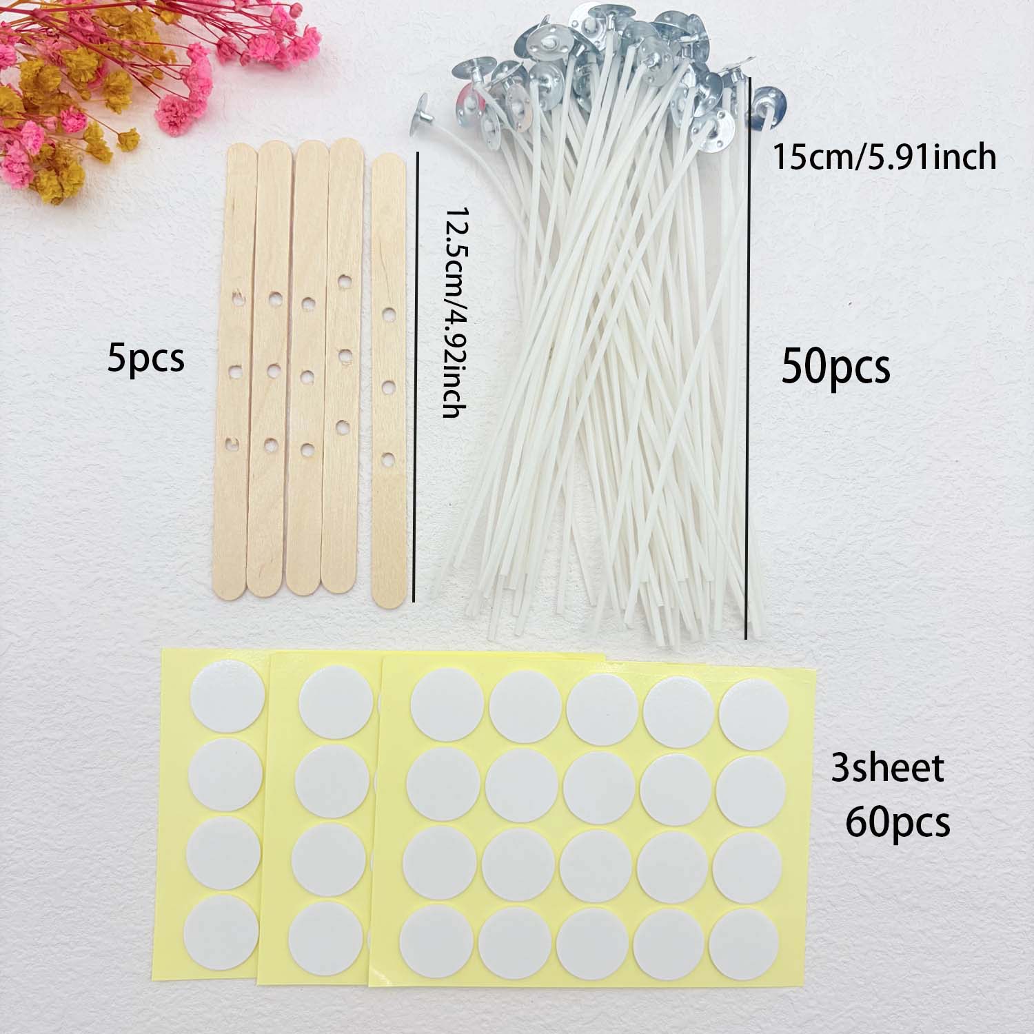 1 CONJUNTO de Kits DIY para Fa - Candle Making Workshop avaliação e preço