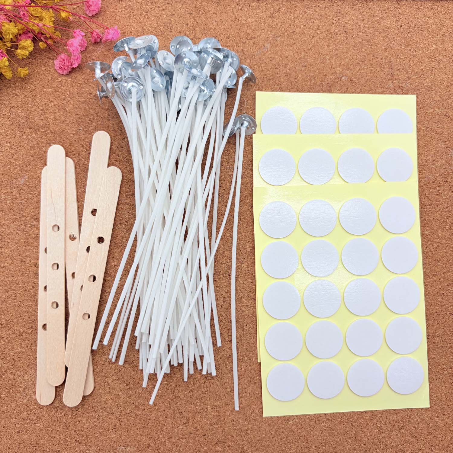 1 CONJUNTO de Kits DIY para Fa - Candle Making Workshop avaliação e preço