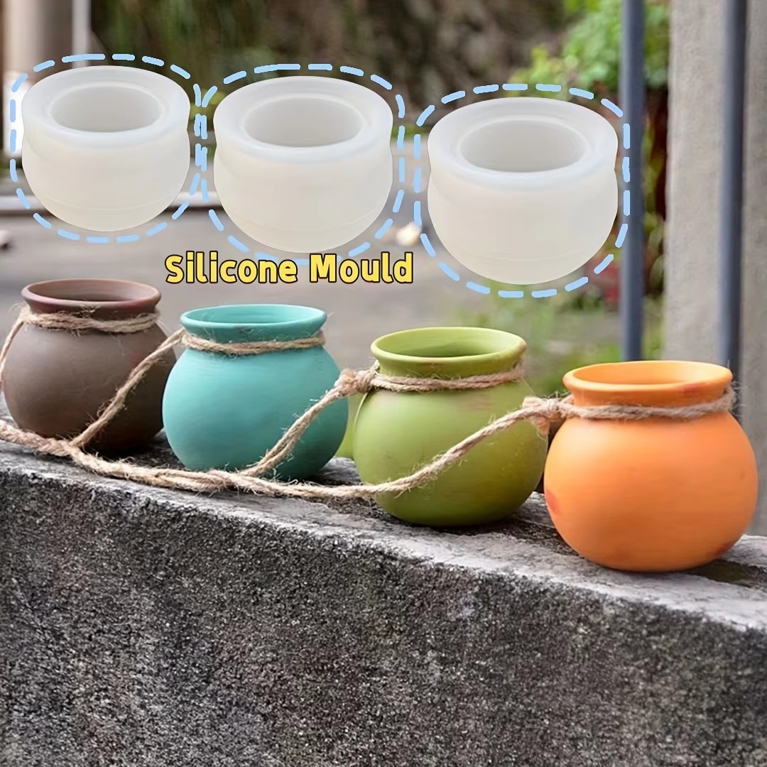 Moldes de Silicone para Vasos  - Candle Making Tutorial avaliação e preço