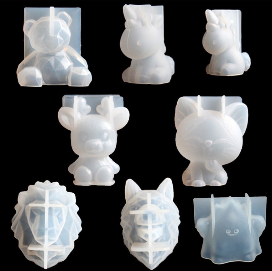Unicórnio transparente silicon - Candle Making Tutorial avaliação e preço