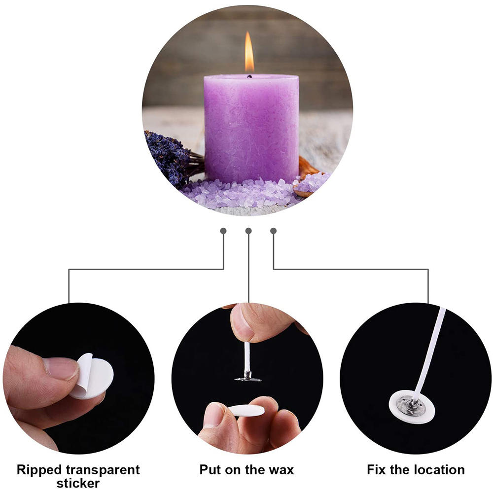 Adesivos de pavio de vela bran - Candle Making Los Angeles avaliação e preço