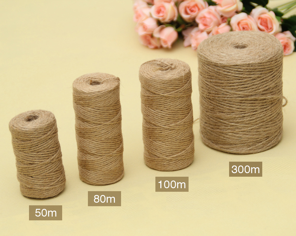 Corda de juta vintage natural  - Jute Bag Packaging avaliação e preço