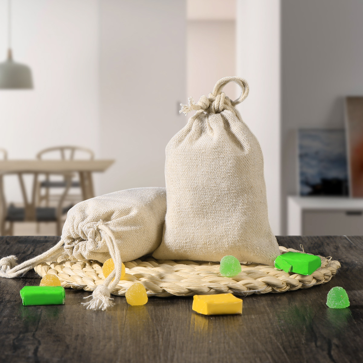 10 Sacos de Juta Reutilizáveis - Jute Bag Packaging avaliação e preço