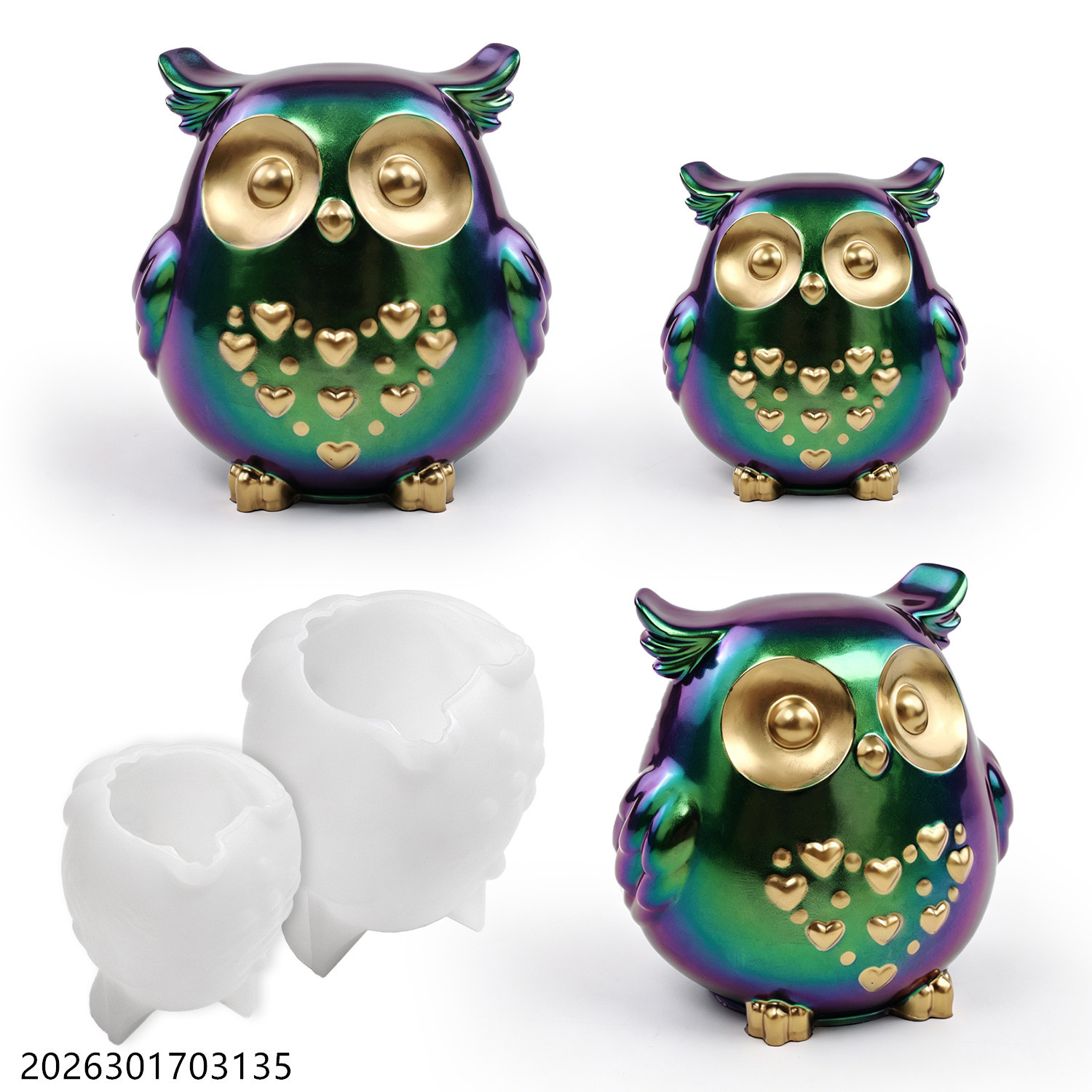 Molde de Silicone Coruja 3D em - Candle Making Kit Wholesale avaliação e preço