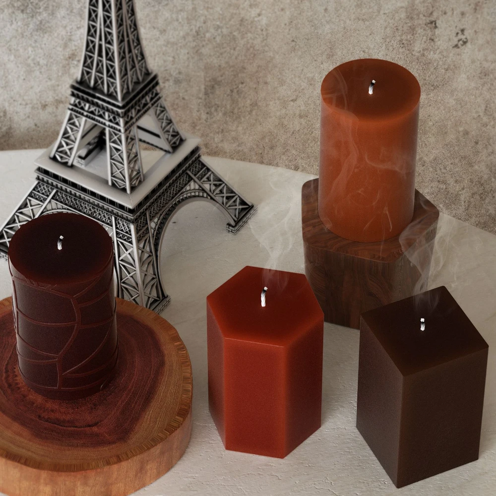 Simples artista geometria form - Candle Making Kit Wholesale avaliação e preço